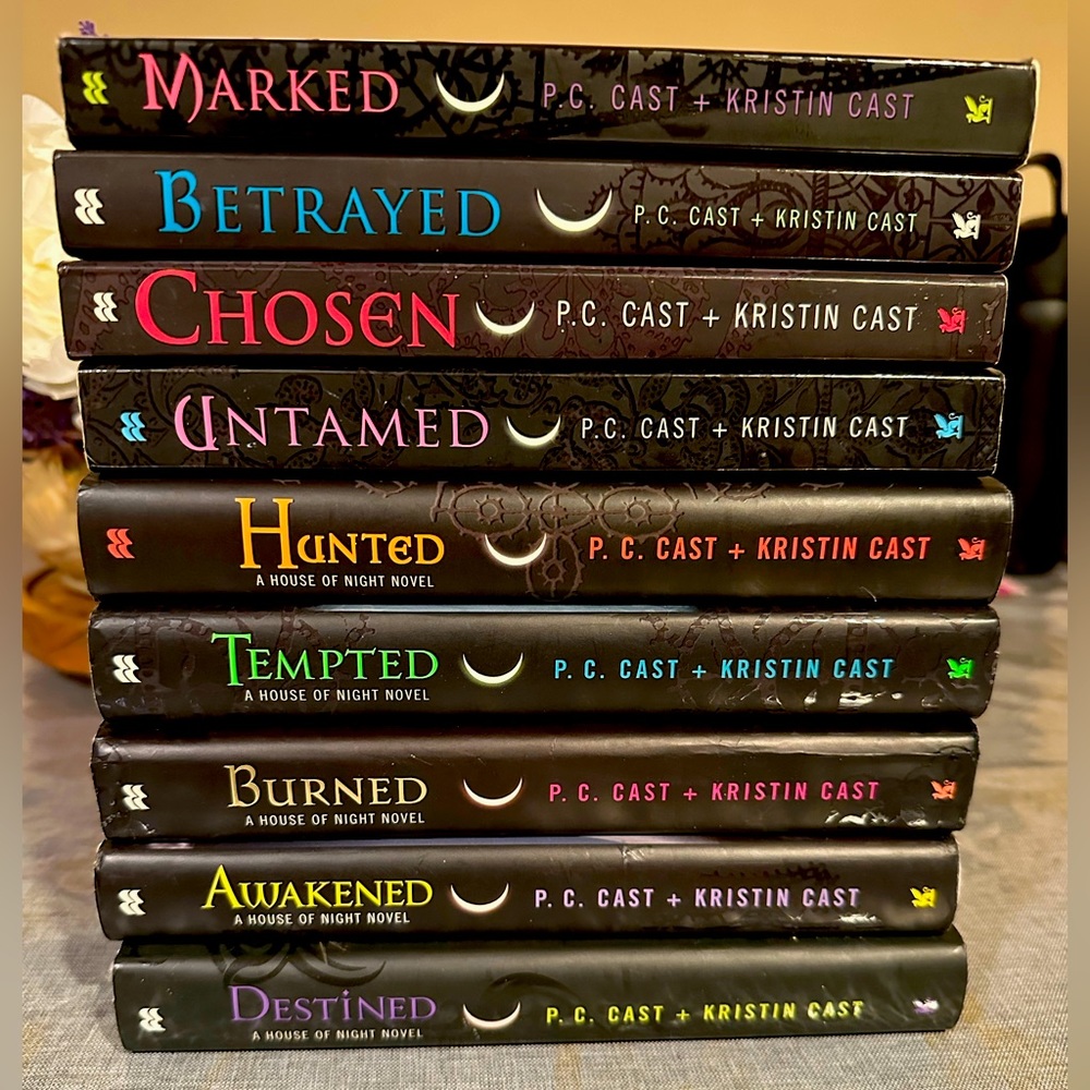 House of Night Series Book #1-9